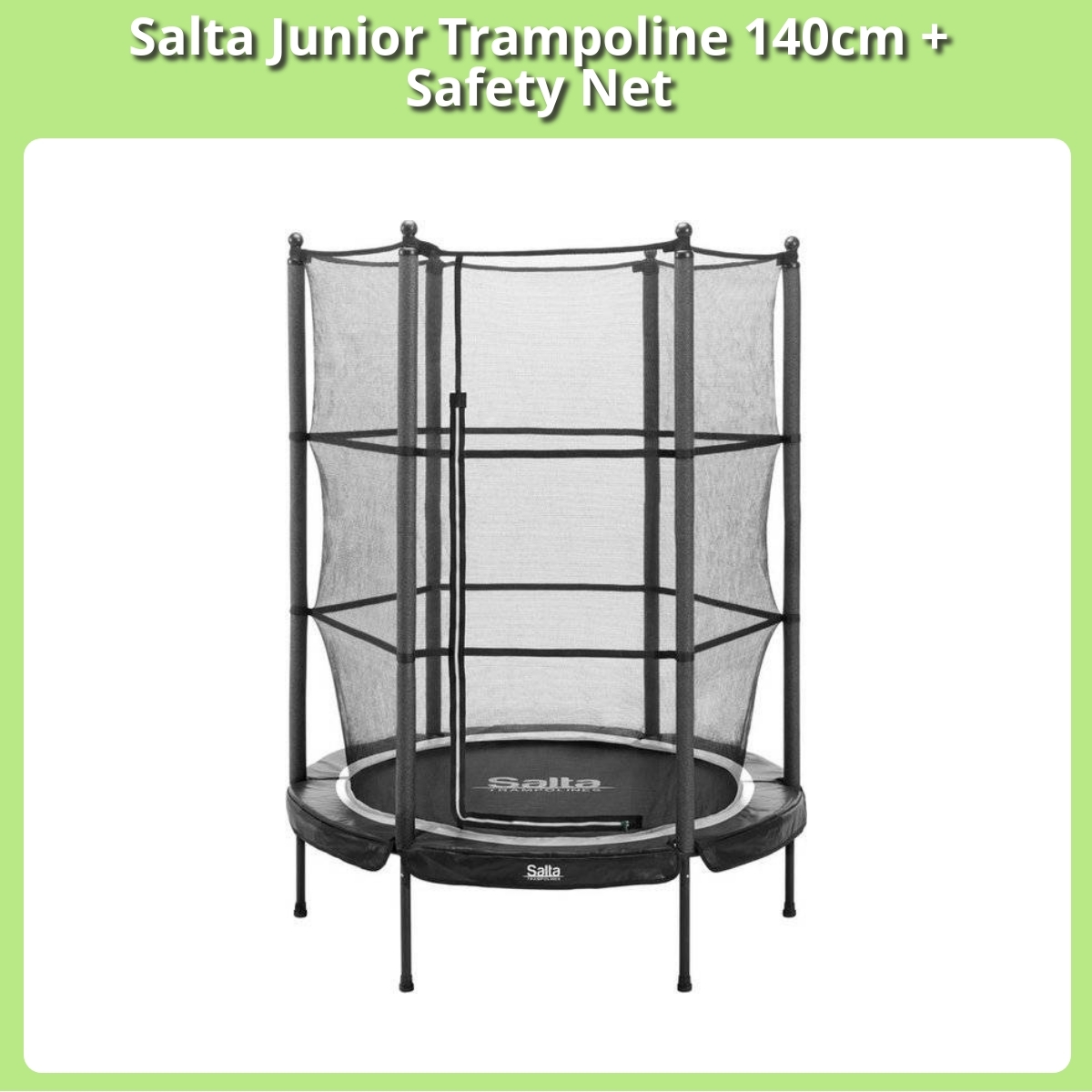 Anmeldelse af Salta Junior Trampoline 140cm + Safety Net