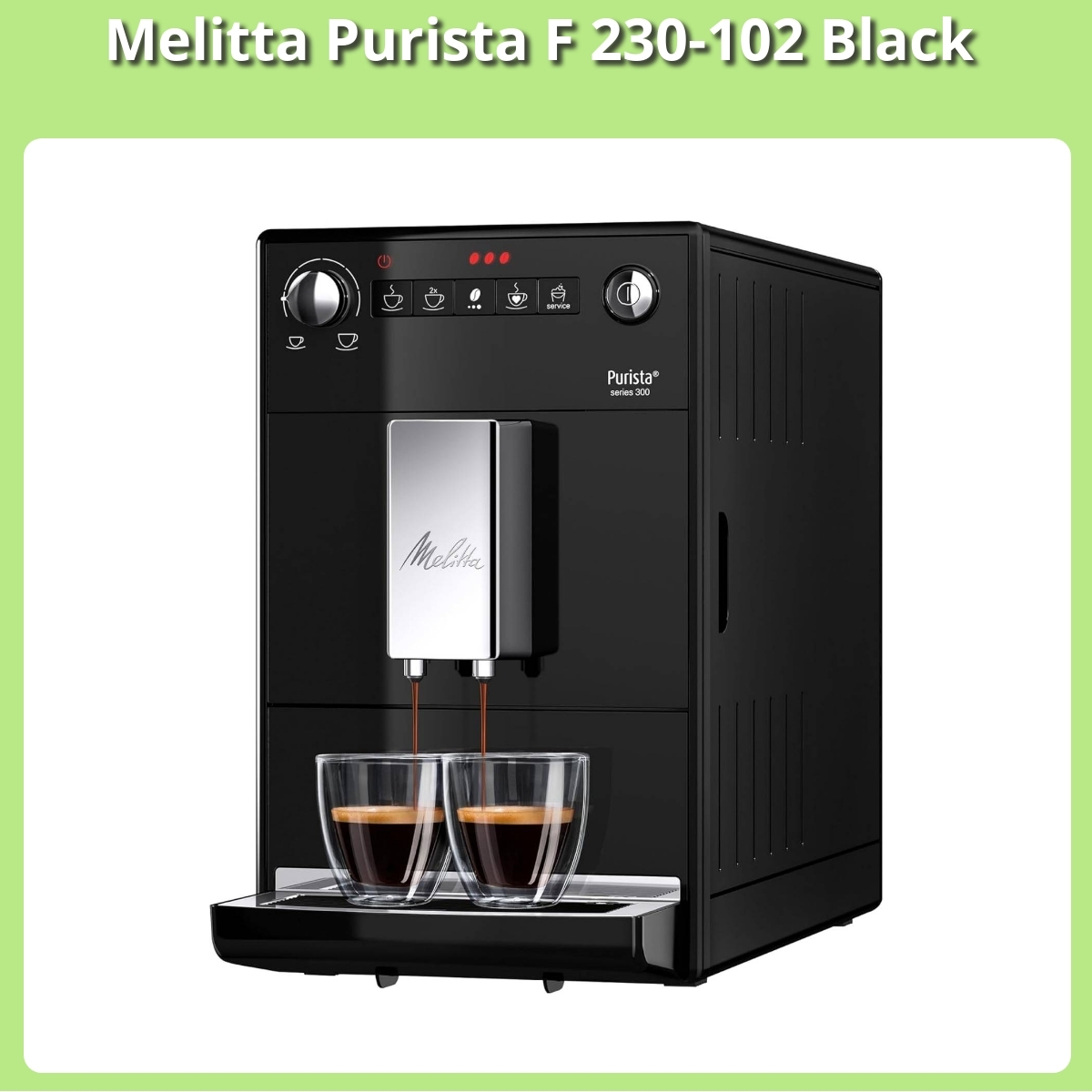 Anmeldelse af Melitta Purista F 230-102 Black