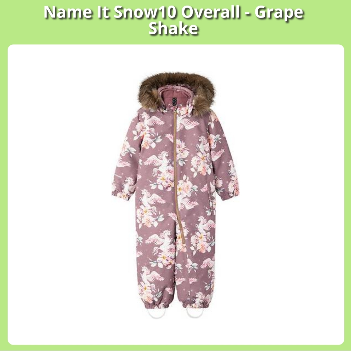 Anmeldelse af Name It Snow10 Overall - Grape Shake