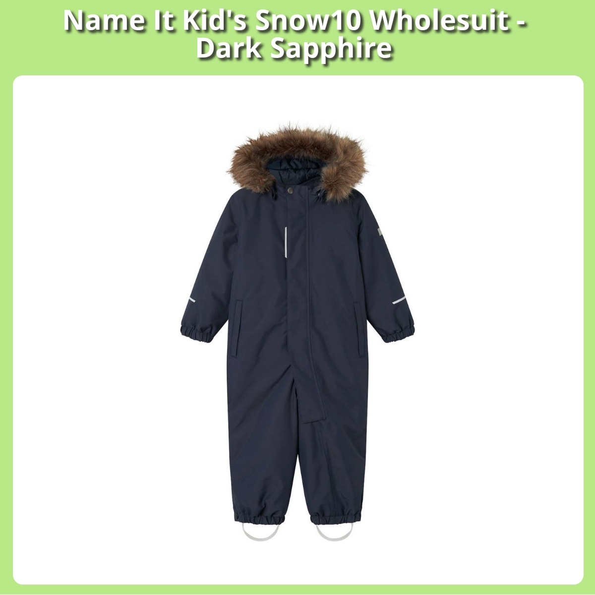 Anmeldelse af Name It Kid's Snow10 Wholesuit - Dark Sapphire