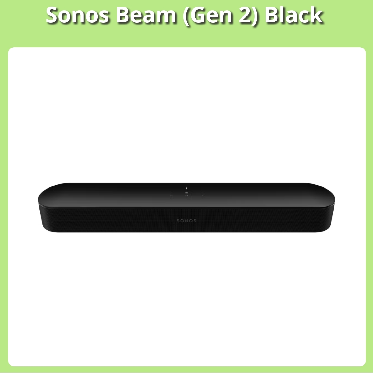 Anmeldelse af Sonos Beam (Gen 2) Black