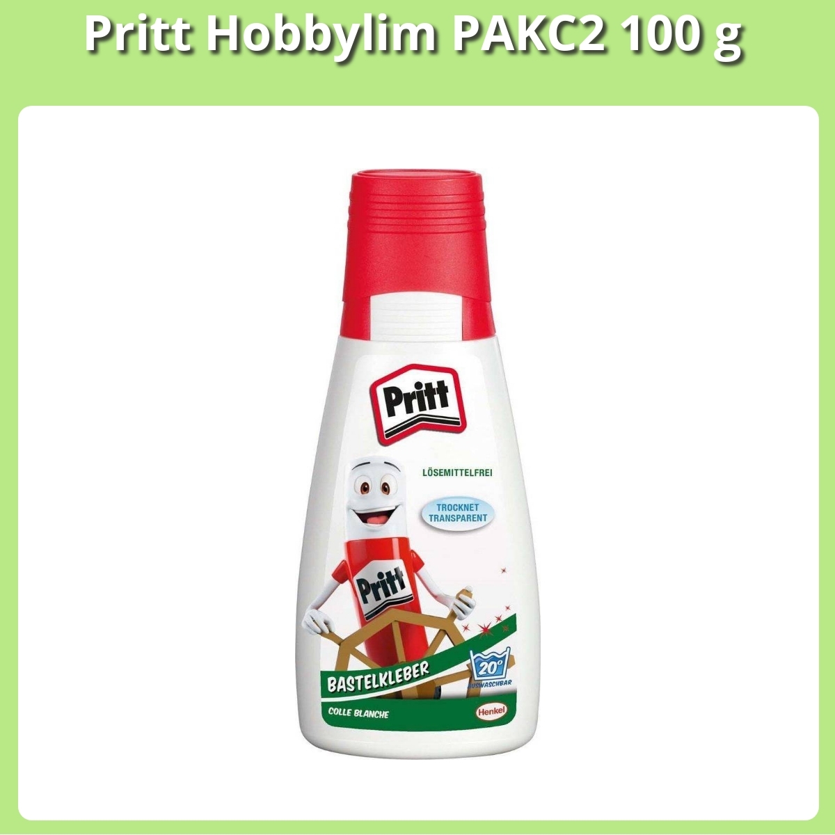 Anmeldelse af Pritt Hobbylim PAKC2 100 g