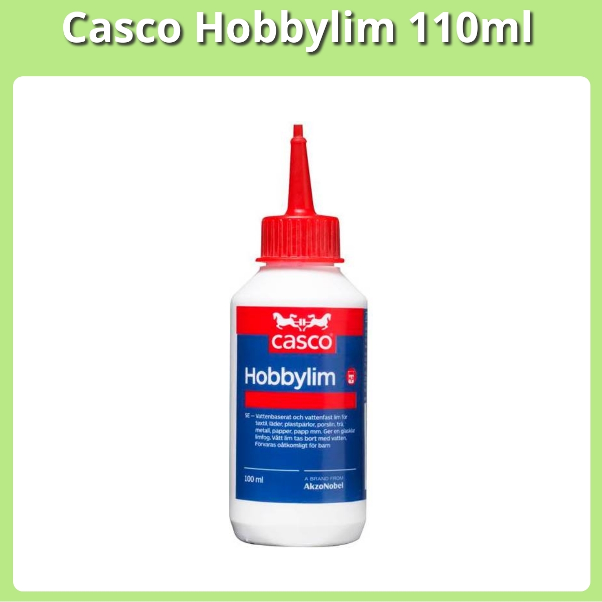 Anmeldelse af Casco Hobbylim 110ml