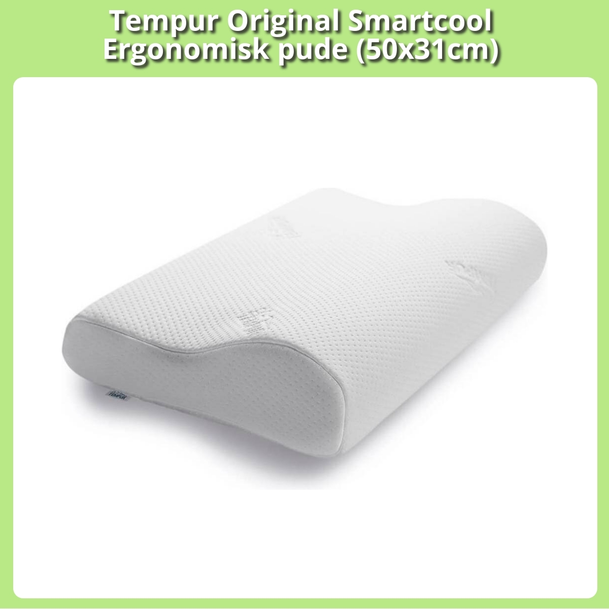 Anmeldelse af Tempur Original Smartcool Ergonomisk pude (50x31cm)