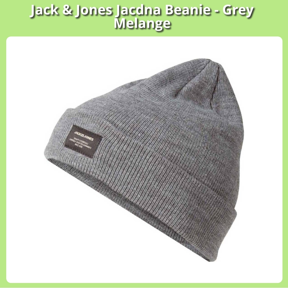 Anmeldelse af Jack & Jones Jacdna Beanie - Grey Melange