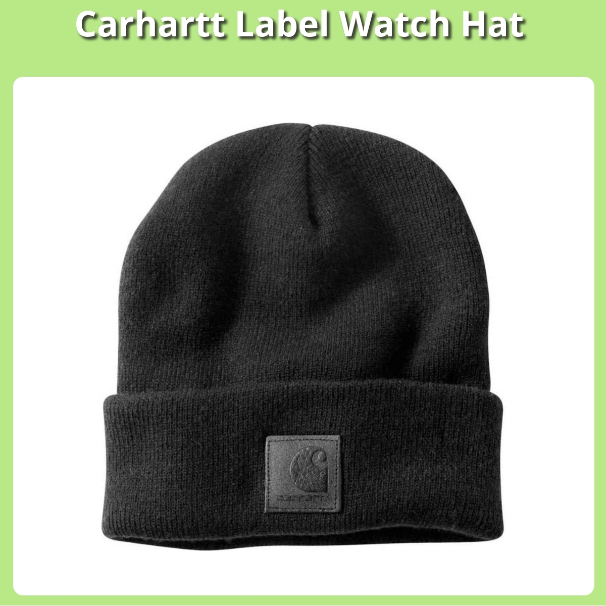 Anmeldelse af Carhartt Label Watch Hat