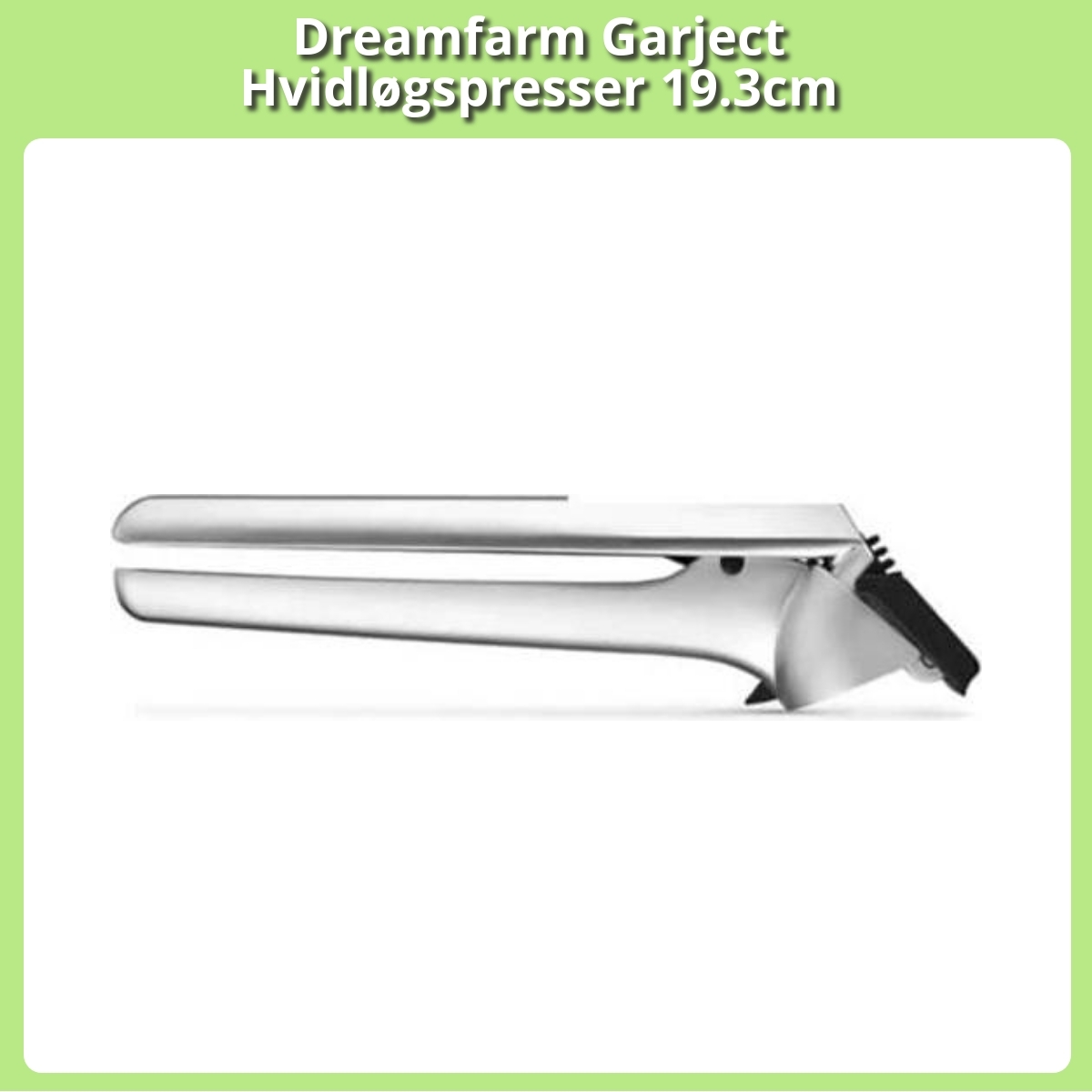 Anmeldelse af Dreamfarm Garject Hvidløgspresser 19.3cm