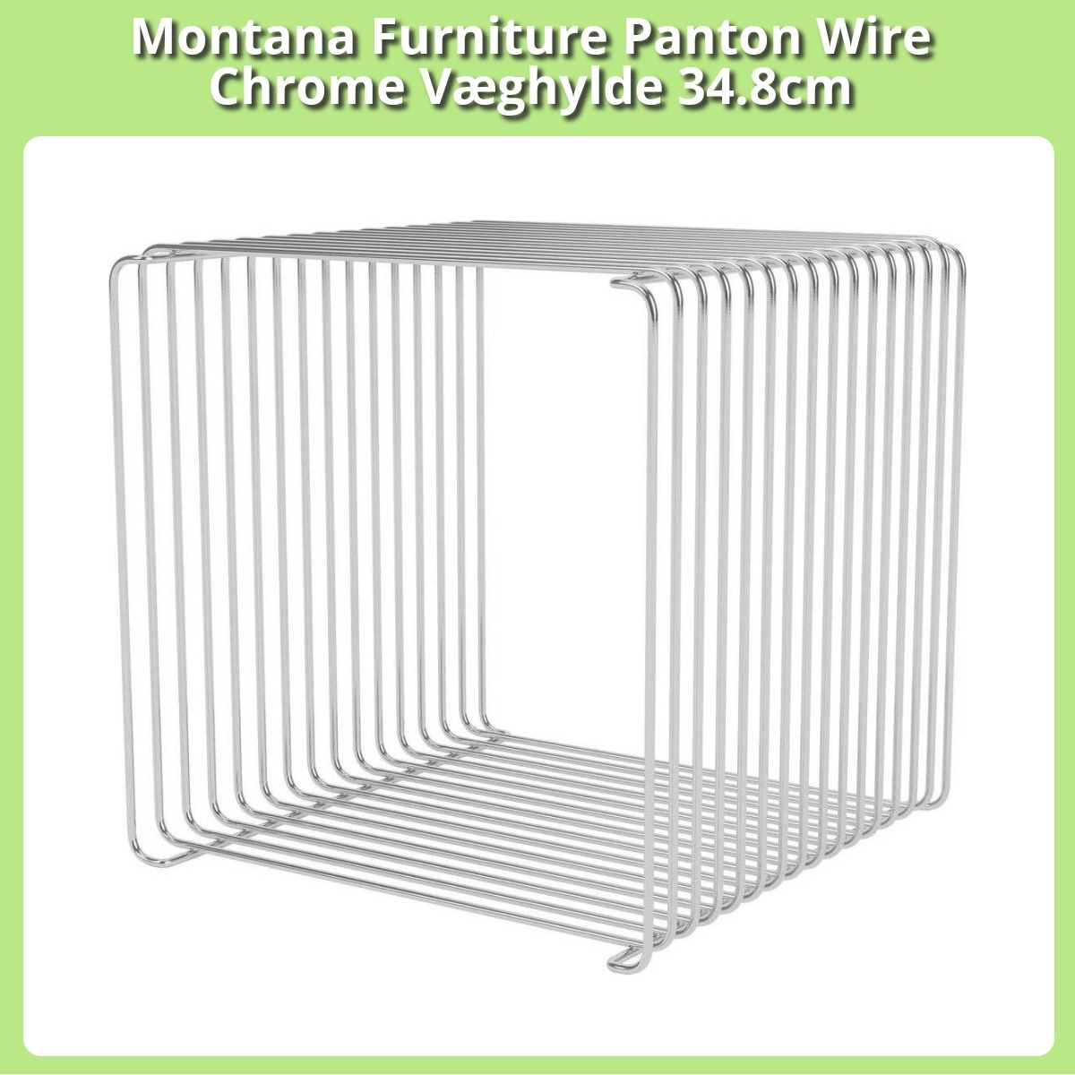 Anmeldelse af Montana Furniture Panton Wire Chrome Væghylde 34.8cm