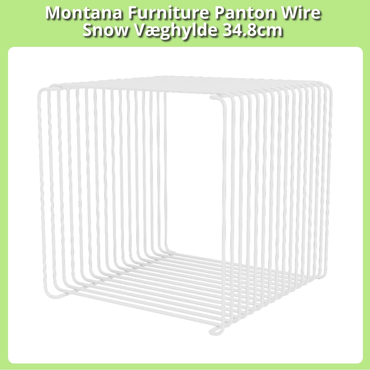 Anmeldelse af Montana Furniture Panton Wire Snow Væghylde 34.8cm