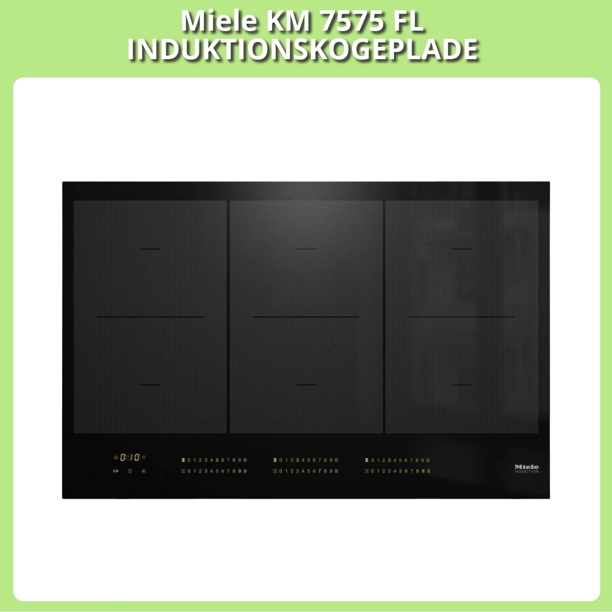 Anmeldelse af Miele KM 7575 FL INDUKTIONSKOGEPLADE