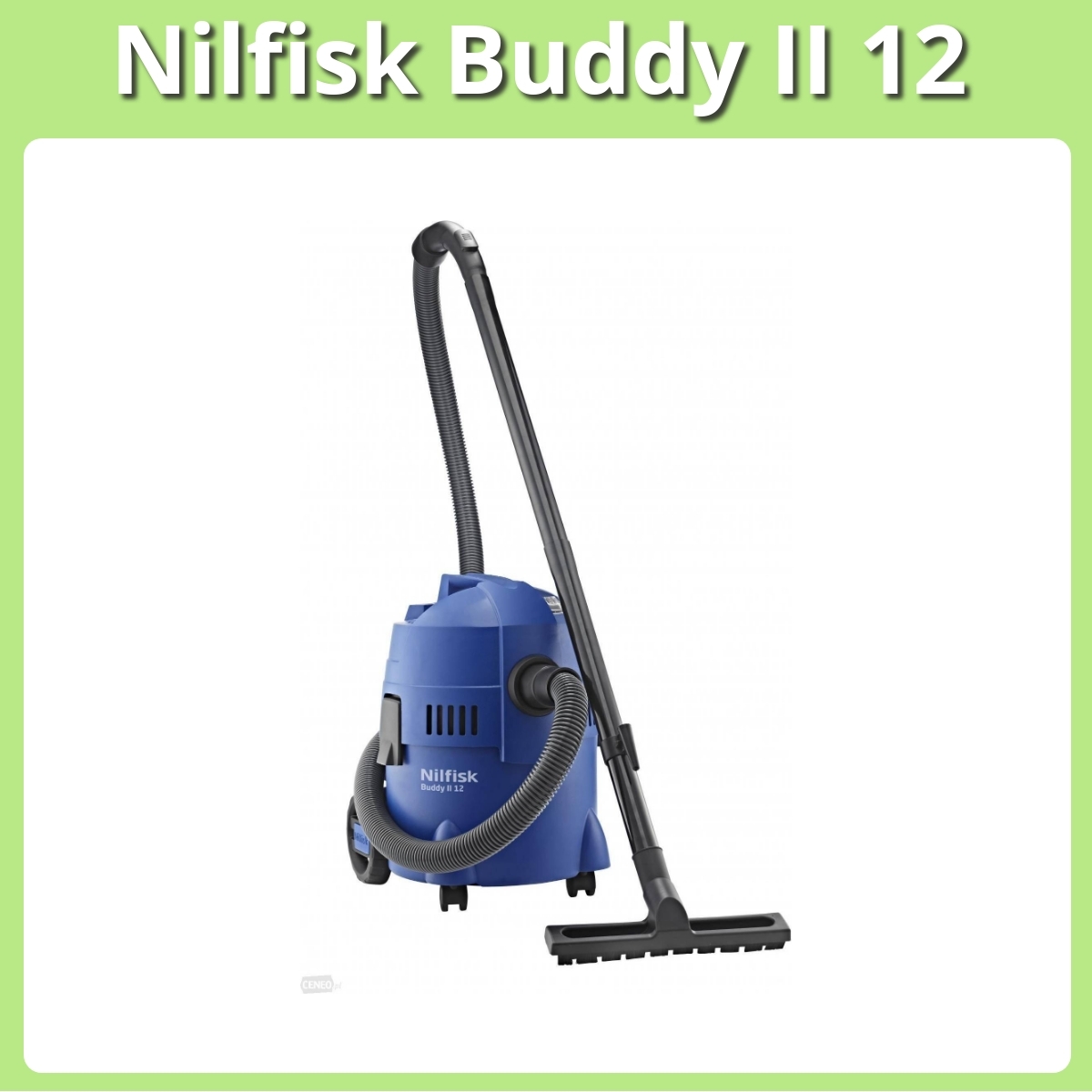 Anmeldelse af Nilfisk Buddy II 12