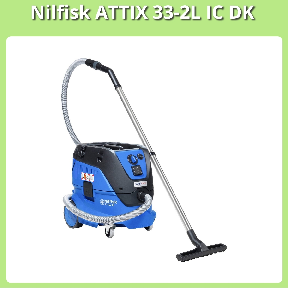 Anmeldelse af Nilfisk ATTIX 33-2L IC DK