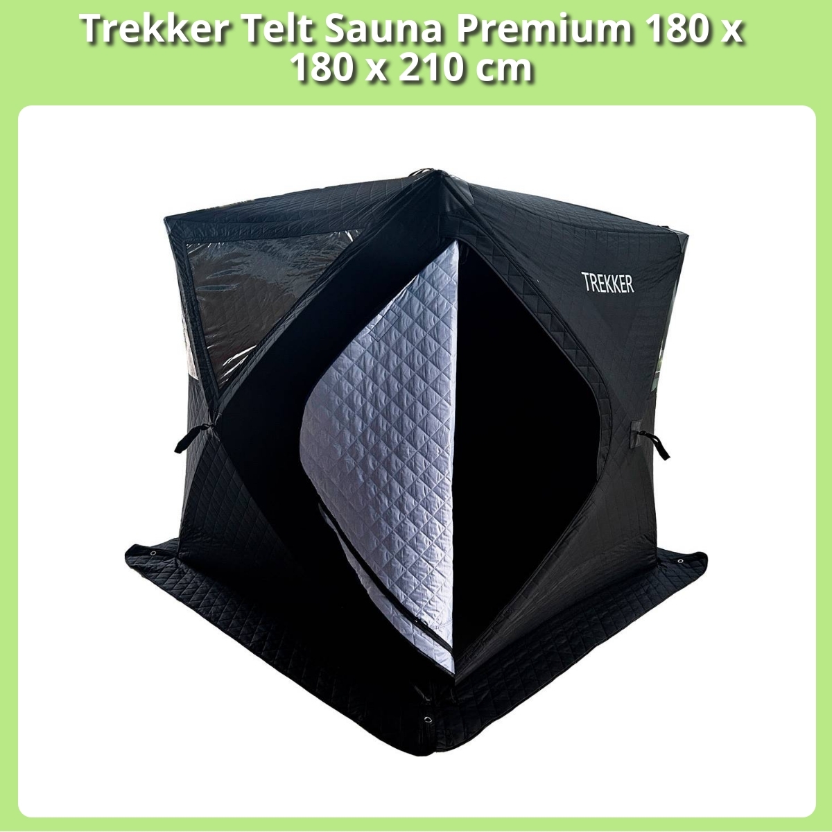 Anmeldelse af Trekker Telt Sauna Premium 180 x 180 x 210 cm