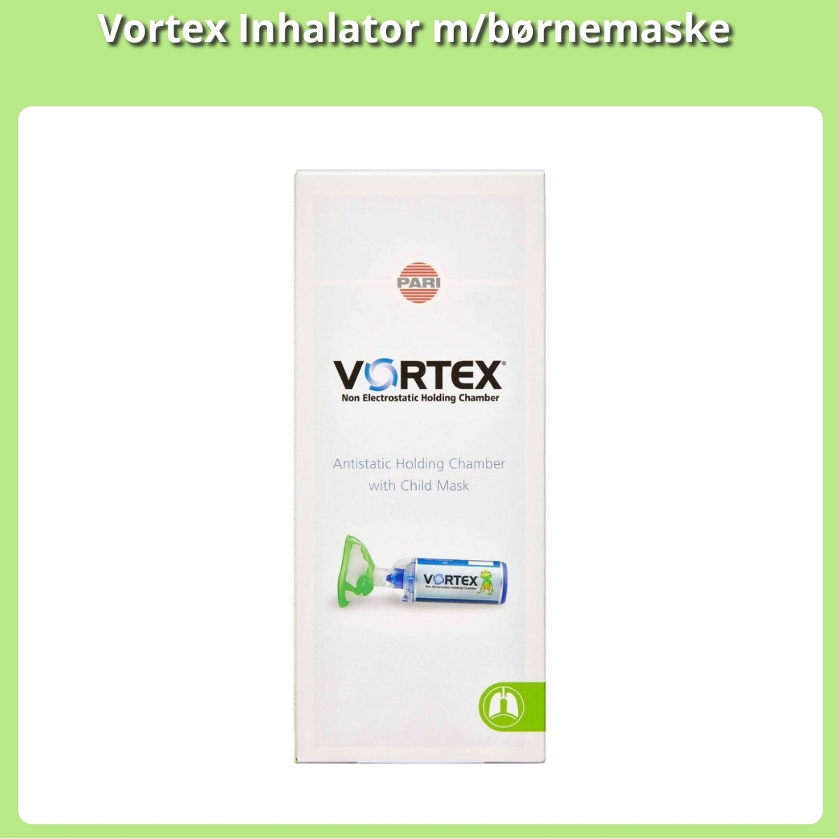 Anmeldelse af Vortex Inhalator m/børnemaske
