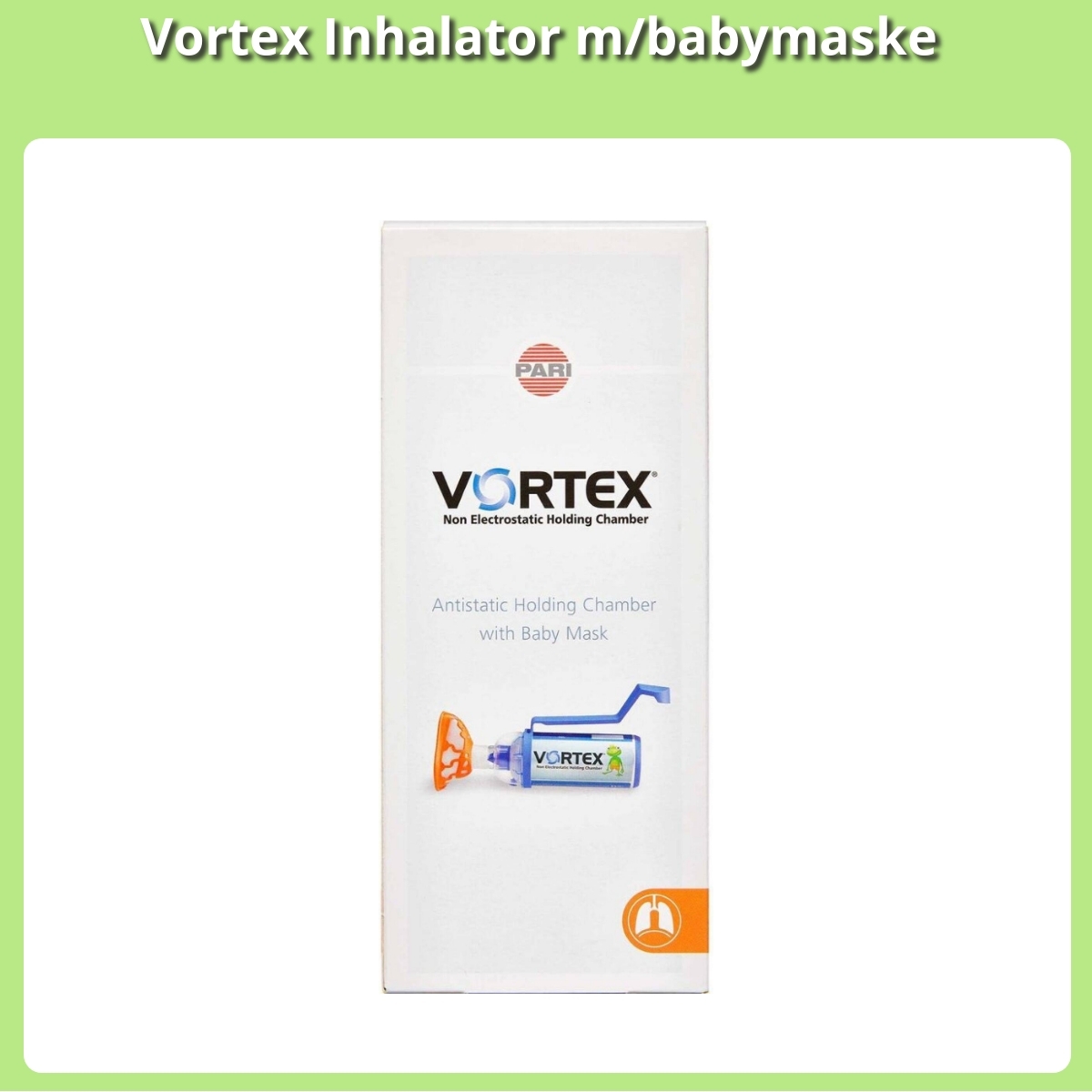 Anmeldelse af Vortex Inhalator m/babymaske