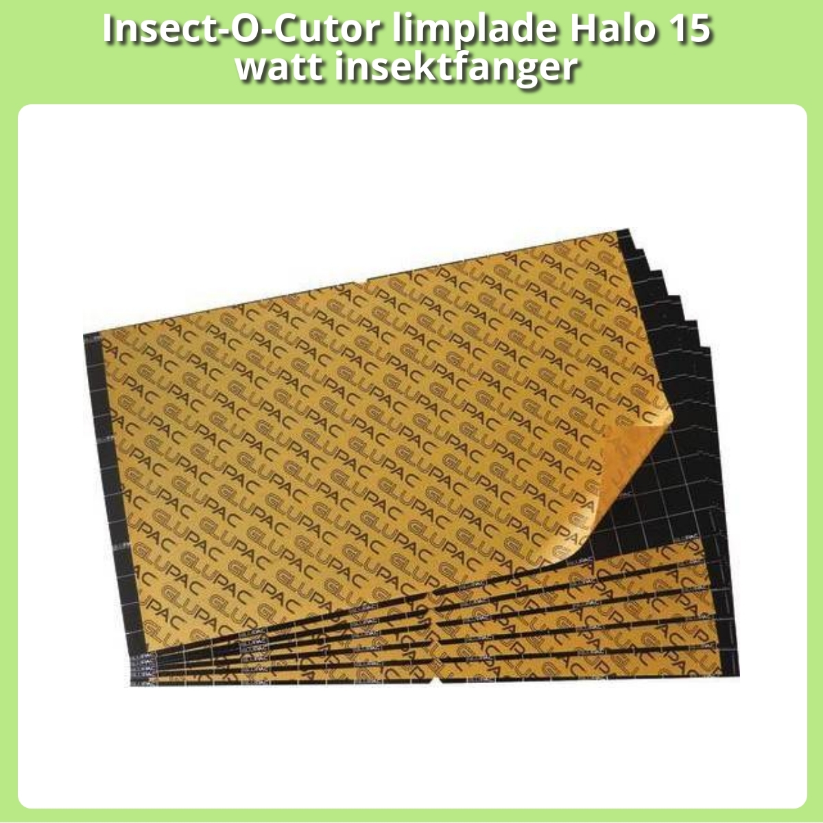 Anmeldelse af Insect-O-Cutor limplade Halo 15 watt insektfanger