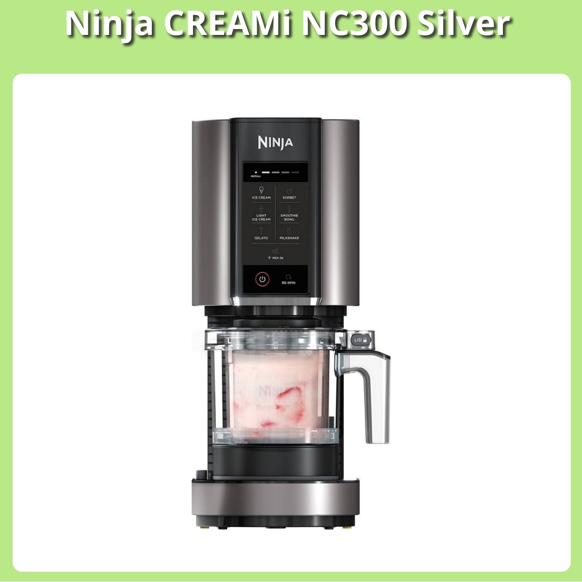Anmeldelse af Ninja CREAMi NC300 Silver