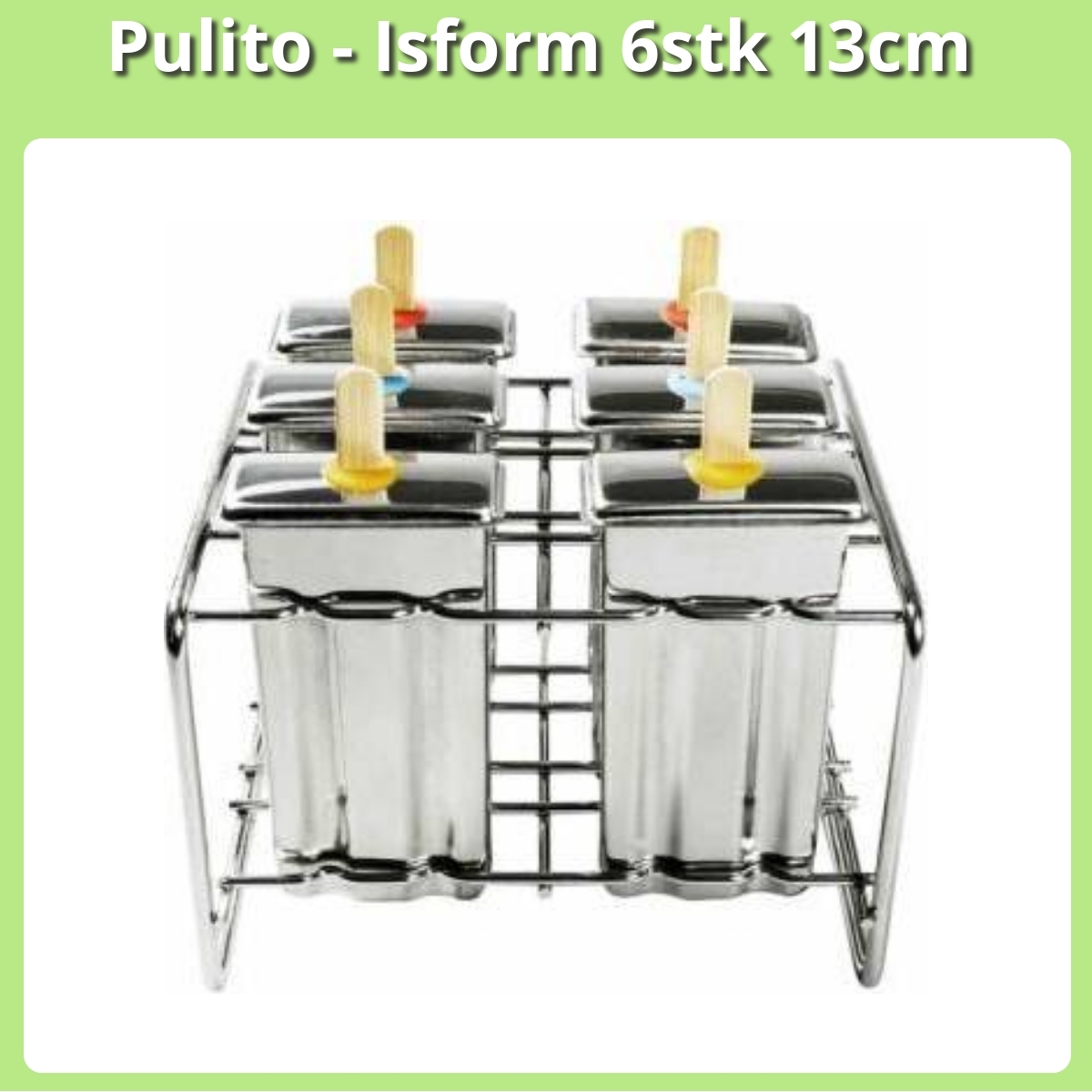 Anmeldelse af Pulito - Isform 6stk 13cm