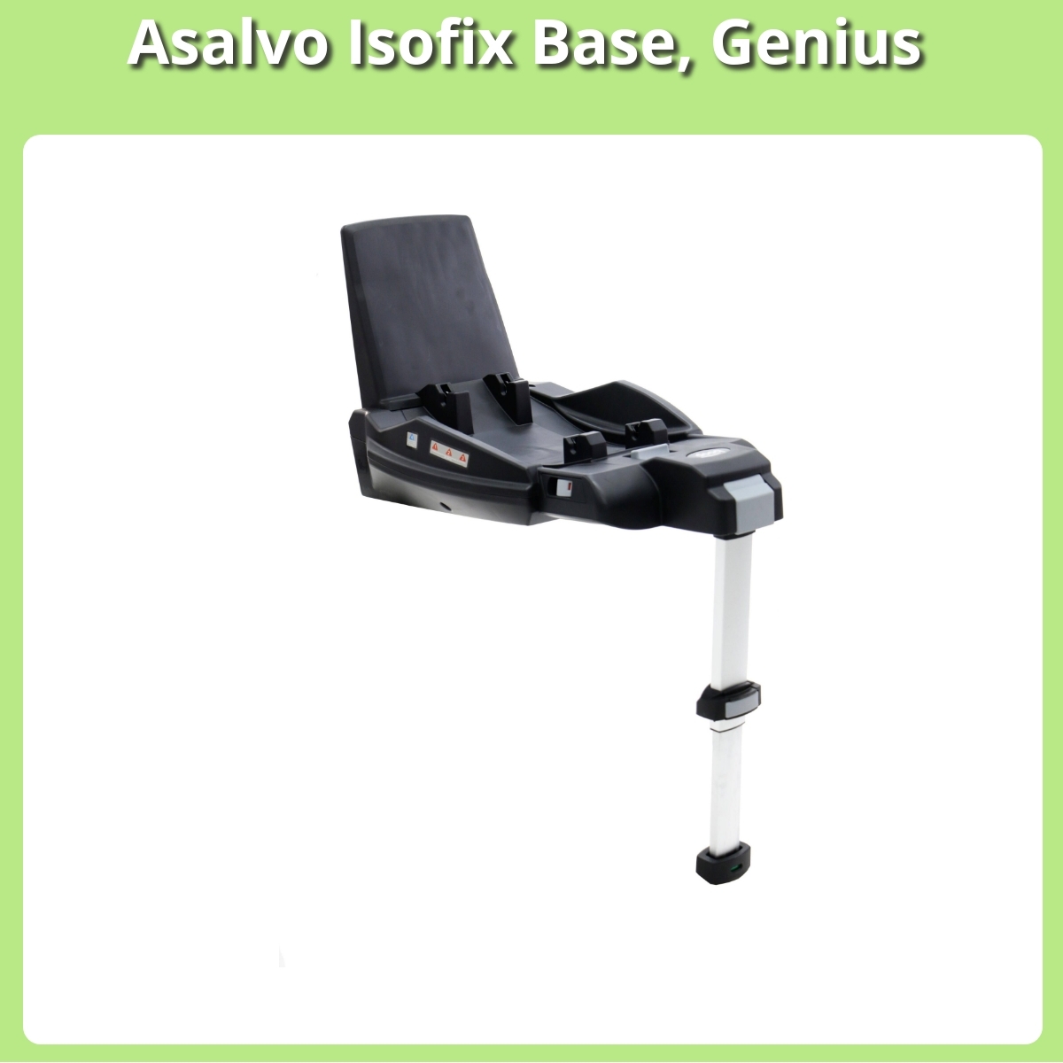 Anmeldelse af Asalvo Isofix Base, Genius