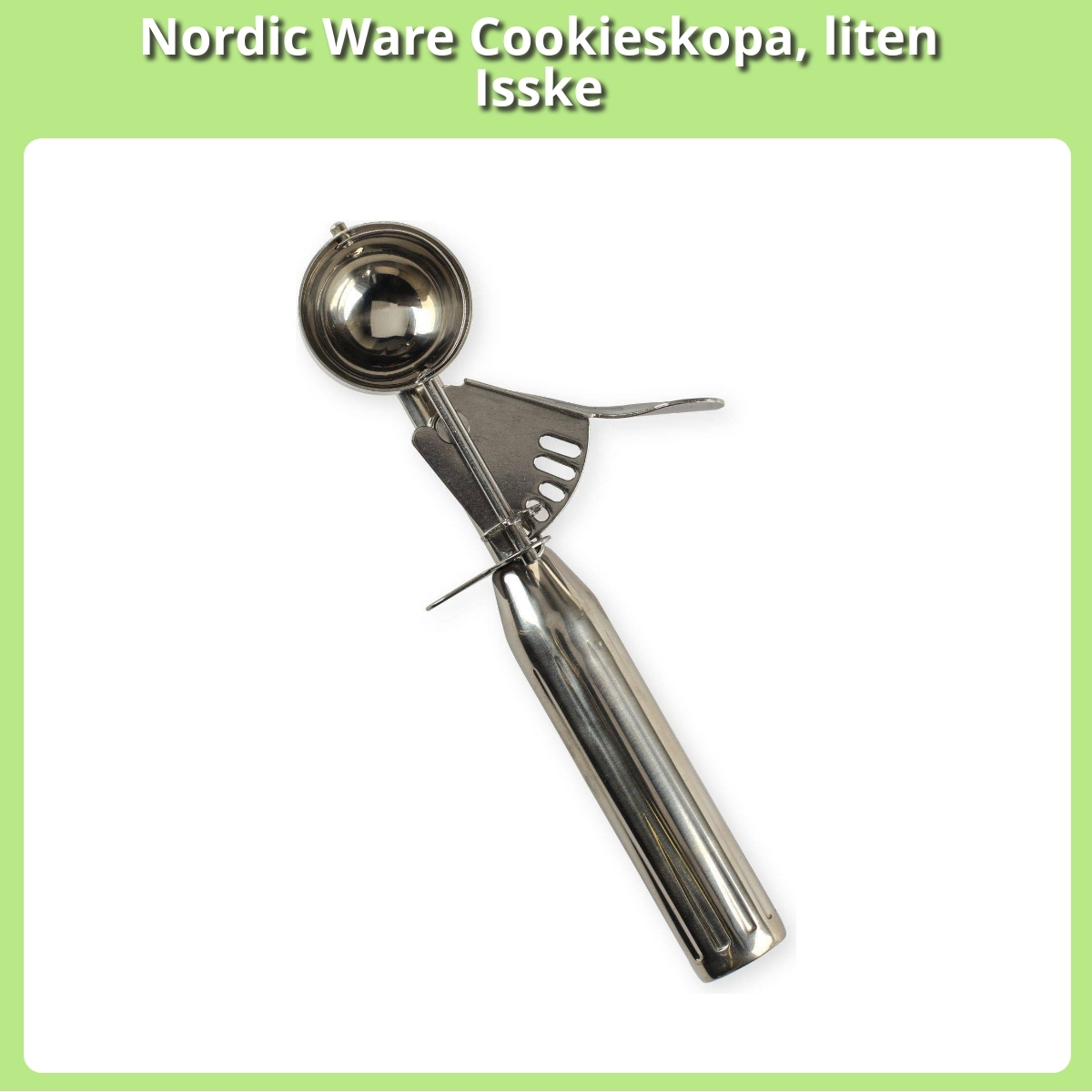 Anmeldelse af Nordic Ware Cookieskopa, liten Isske