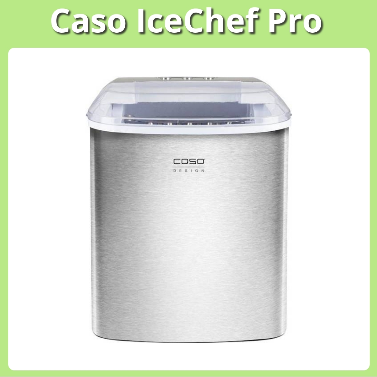 Anmeldelse af Caso IceChef Pro