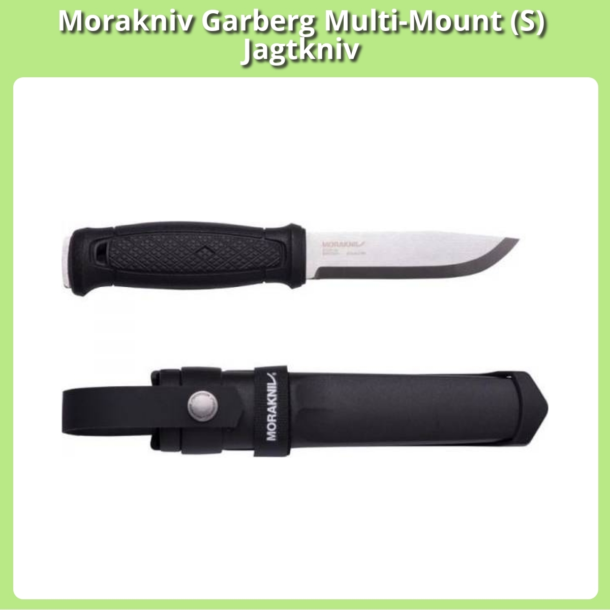 Anmeldelse af Morakniv Garberg Multi-Mount (S) Jagtkniv