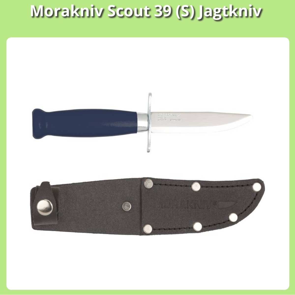 Anmeldelse af Morakniv Scout 39 (S) Jagtkniv