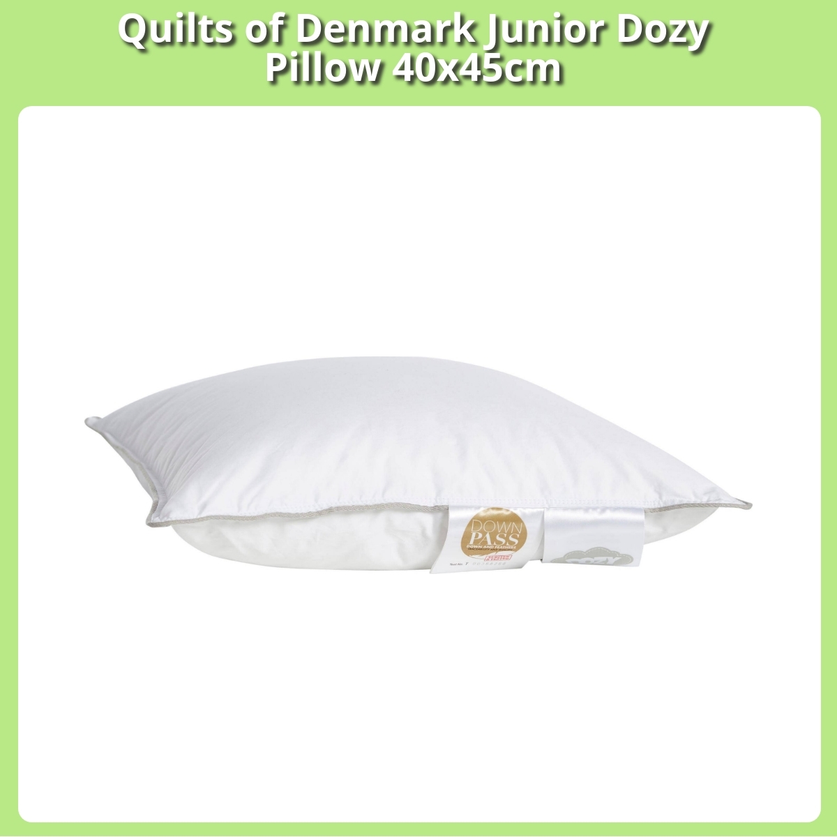 Anmeldelse af Quilts of Denmark Junior Dozy Pillow 40x45cm