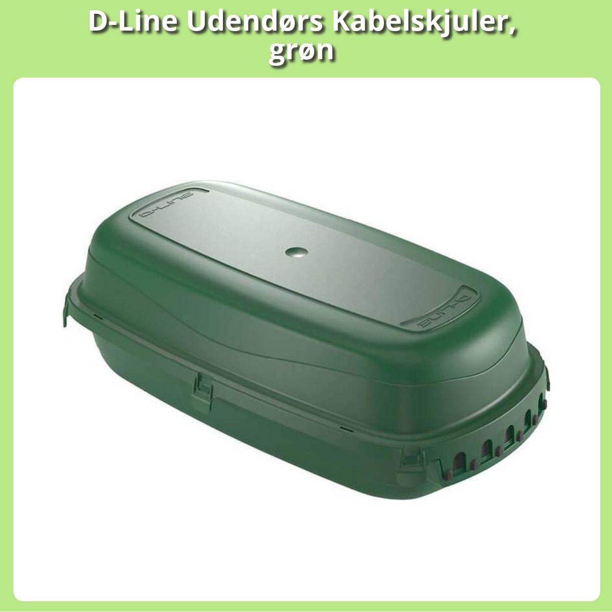 Anmeldelse af D-Line Udendørs Kabelskjuler, grøn