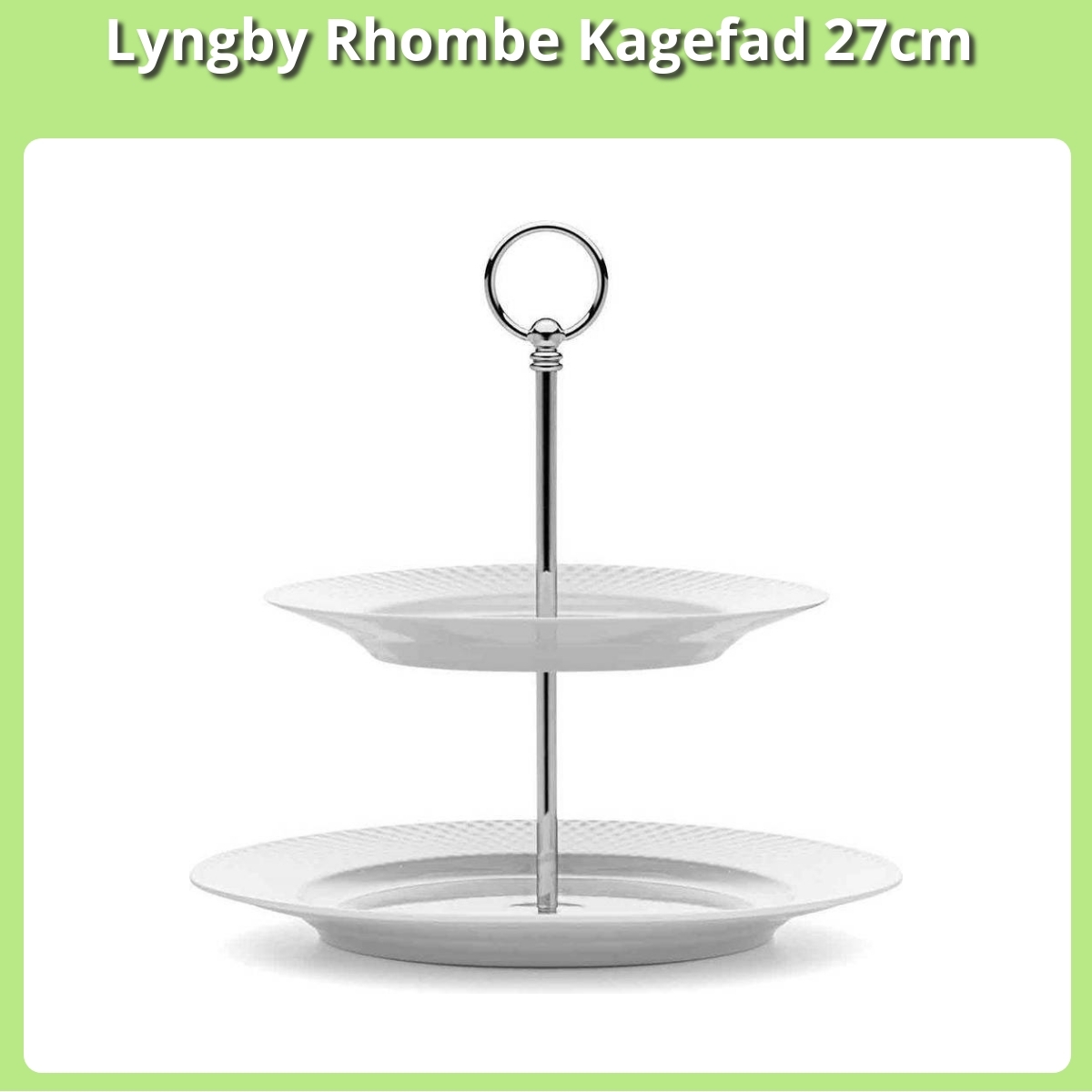 Anmeldelse af Lyngby Rhombe Kagefad 27cm