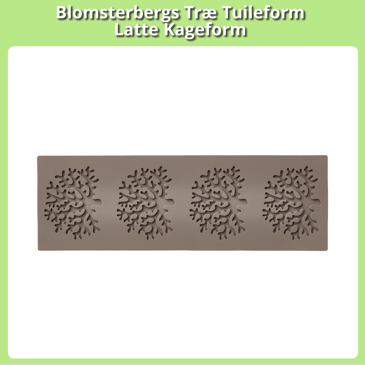 Anmeldelse af Blomsterbergs Træ Tuileform Latte Kageform
