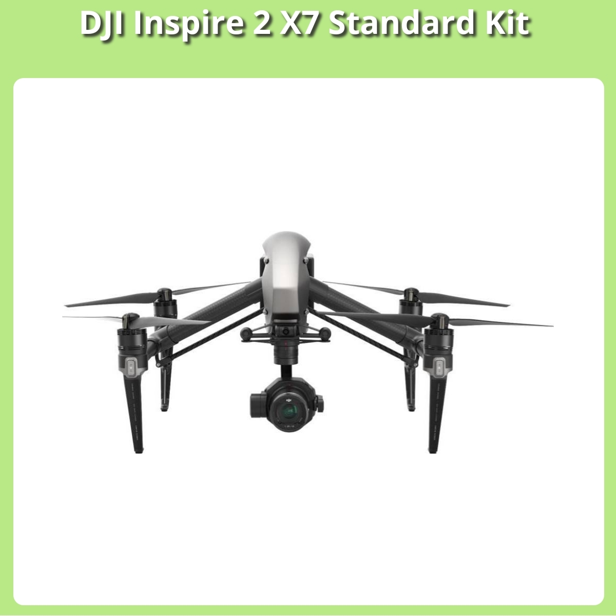 Anmeldelse af DJI Inspire 2 X7 Standard Kit