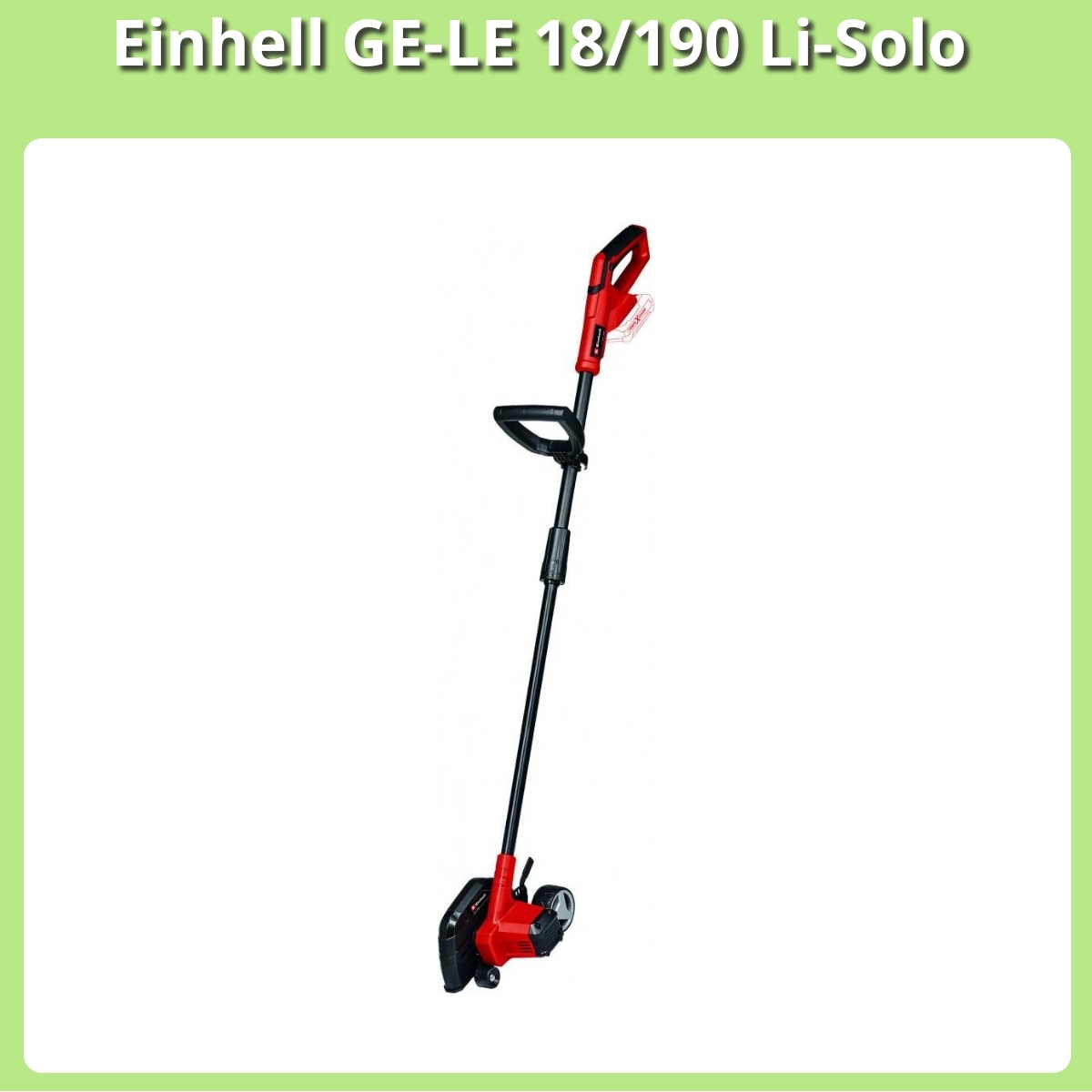 Anmeldelse af Einhell GE-LE 18/190 Li-Solo