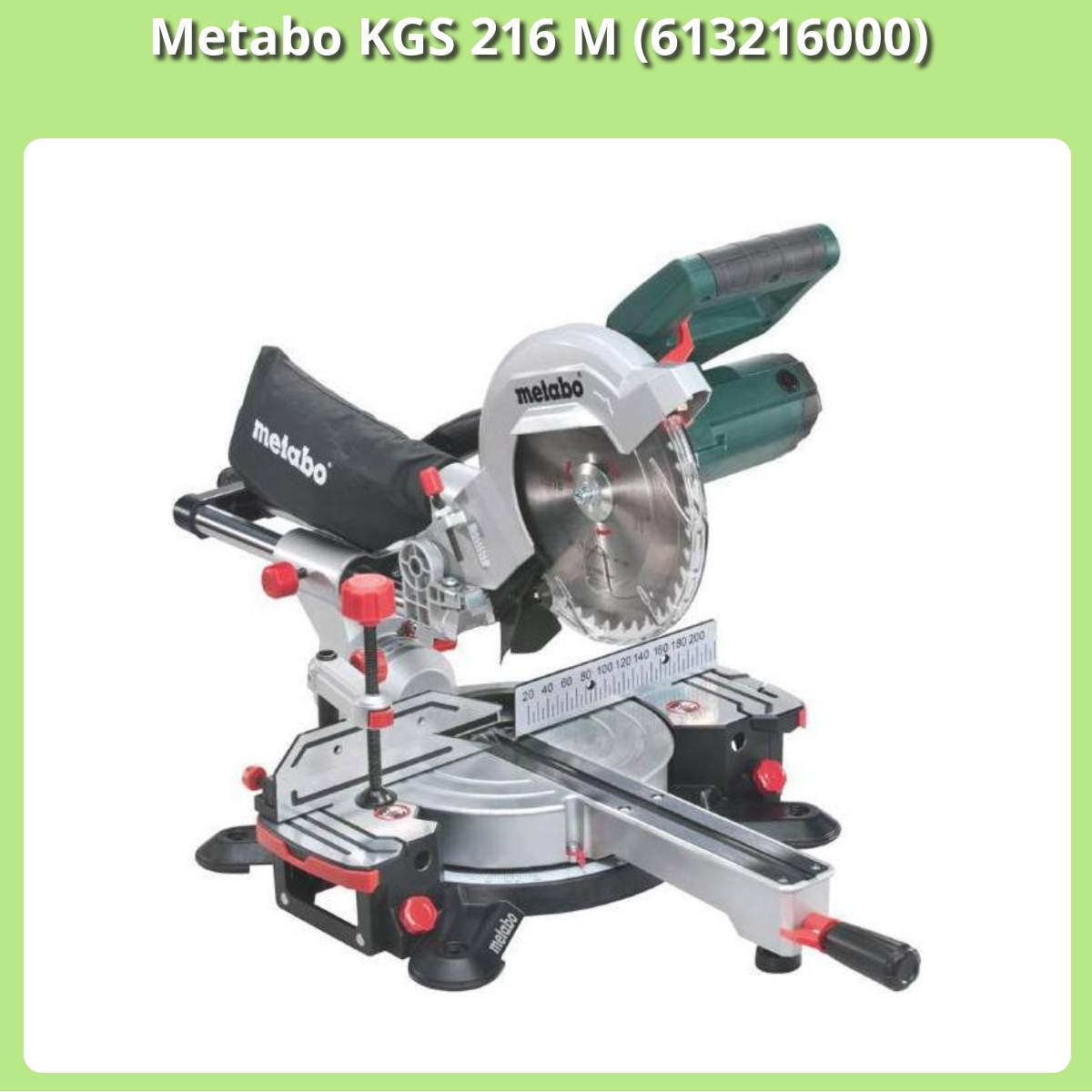 Anmeldelse af Metabo KGS 216 M (613216000)