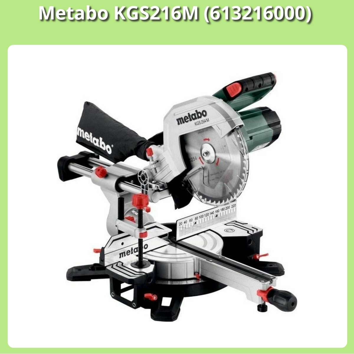 Anmeldelse af Metabo KGS216M (613216000)