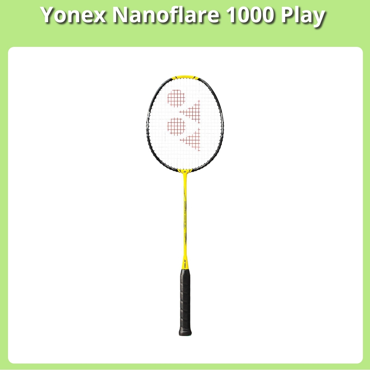 Anmeldelse af Yonex Nanoflare 1000 Play