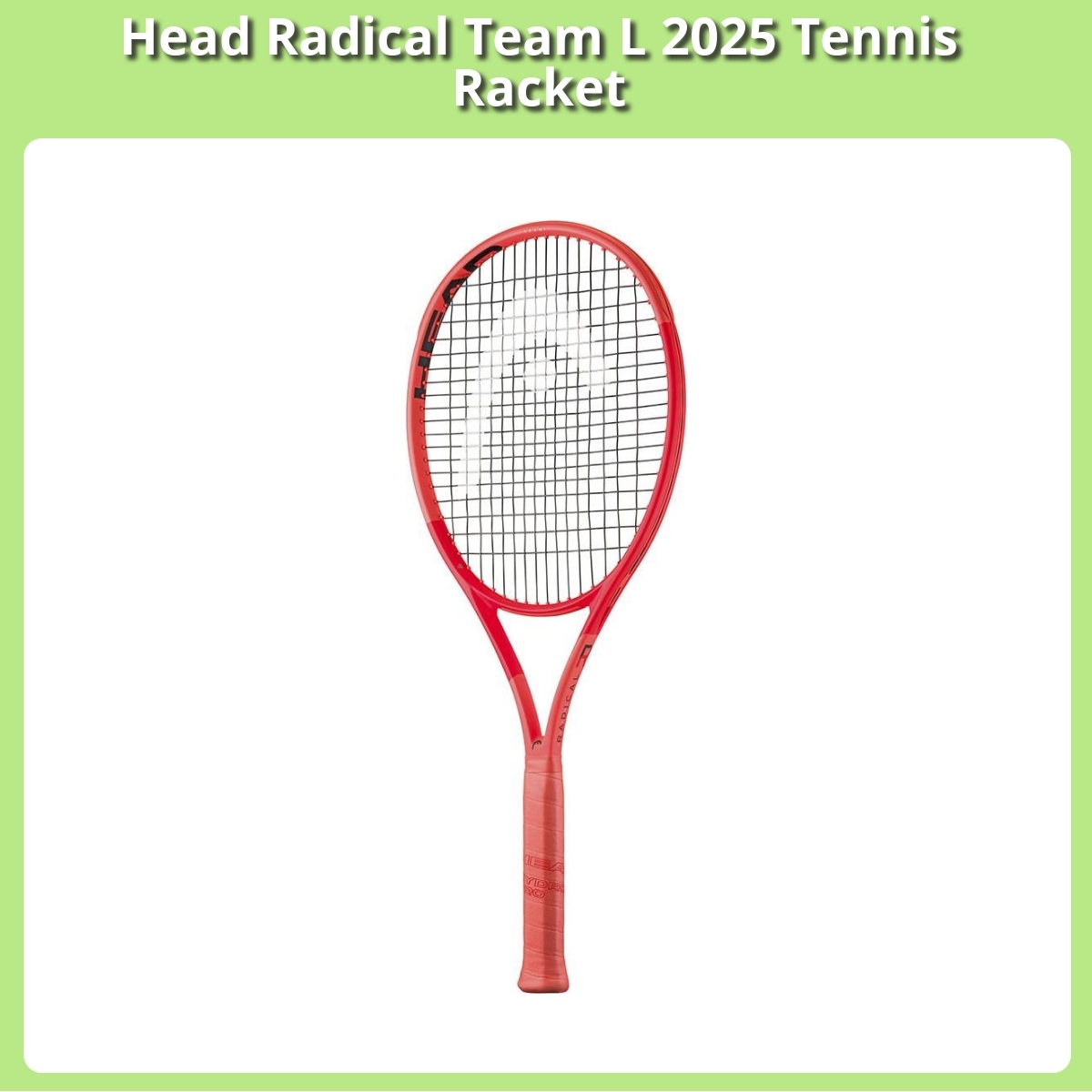 Anmeldelse af Head Radical Team L 2025 Tennis Racket