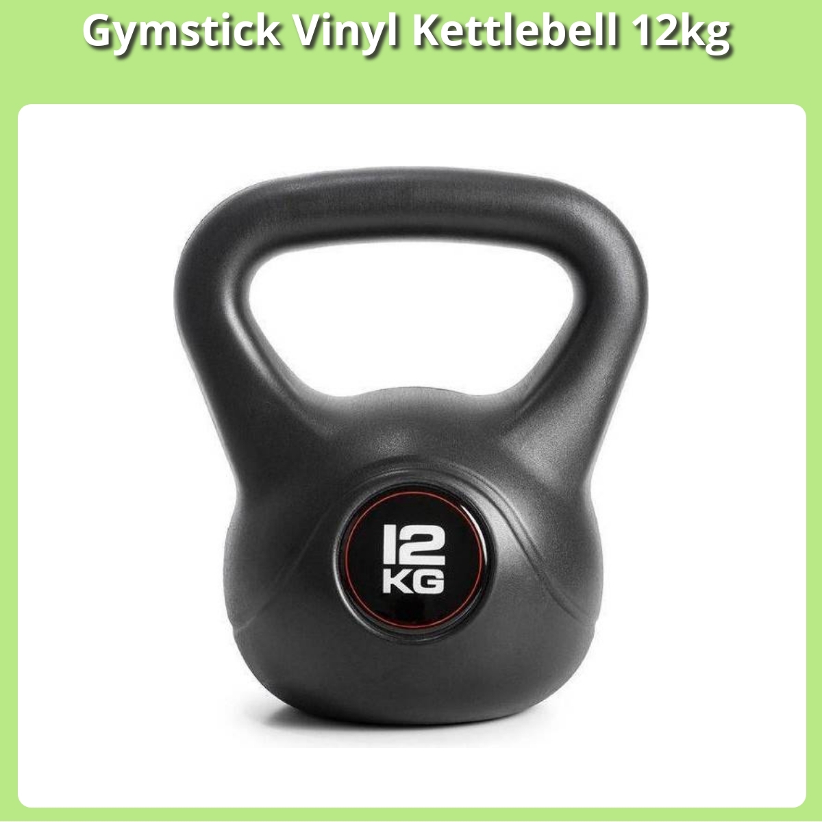 Anmeldelse af Gymstick Vinyl Kettlebell 12kg