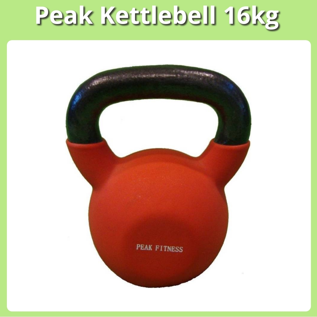 Anmeldelse af Peak Kettlebell 16kg