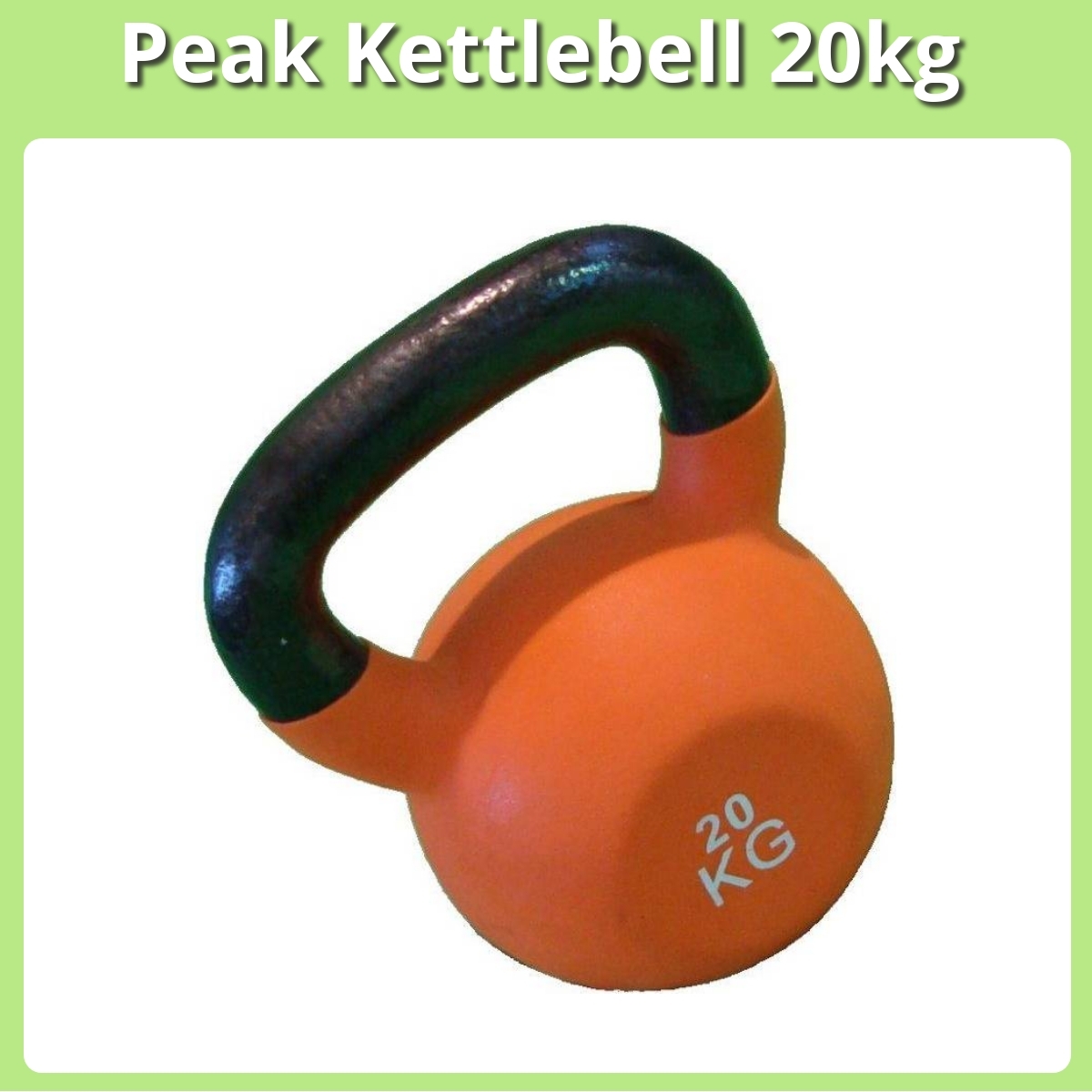 Anmeldelse af Peak Kettlebell 20kg