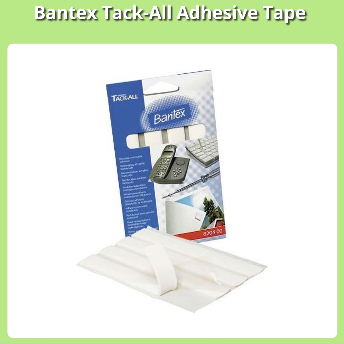 Anmeldelse af Bantex Tack-All Adhesive Tape