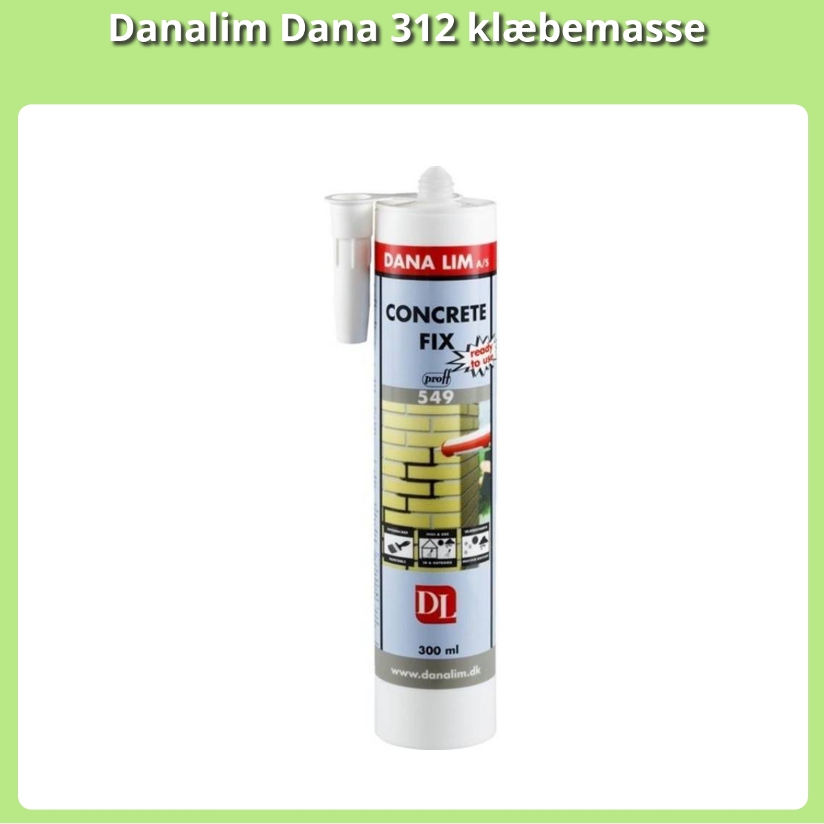 Anmeldelse af Danalim Dana 312 klæbemasse