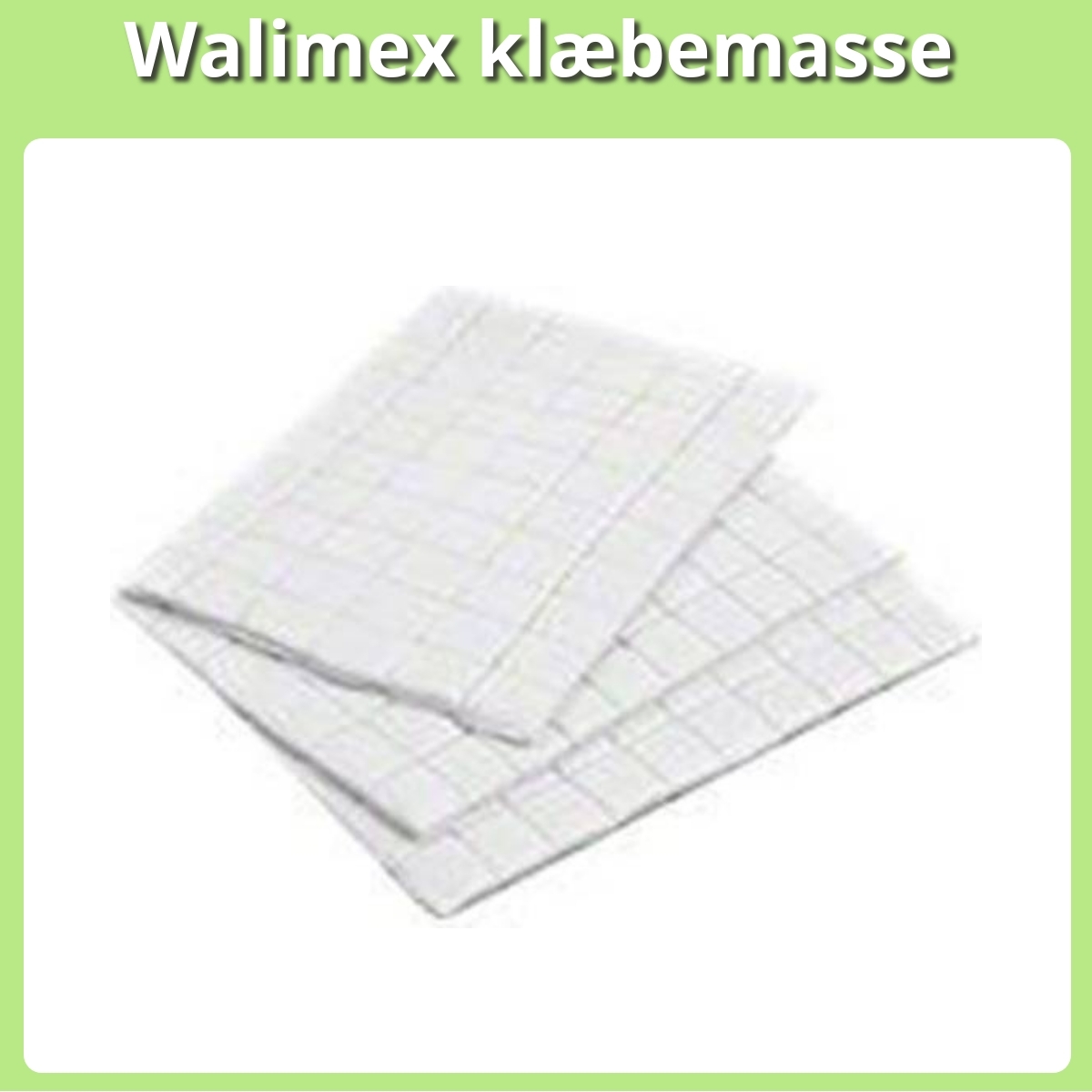 Anmeldelse af Walimex klæbemasse