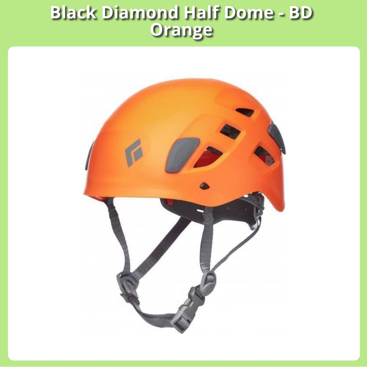 Anmeldelse af Black Diamond Half Dome - BD Orange