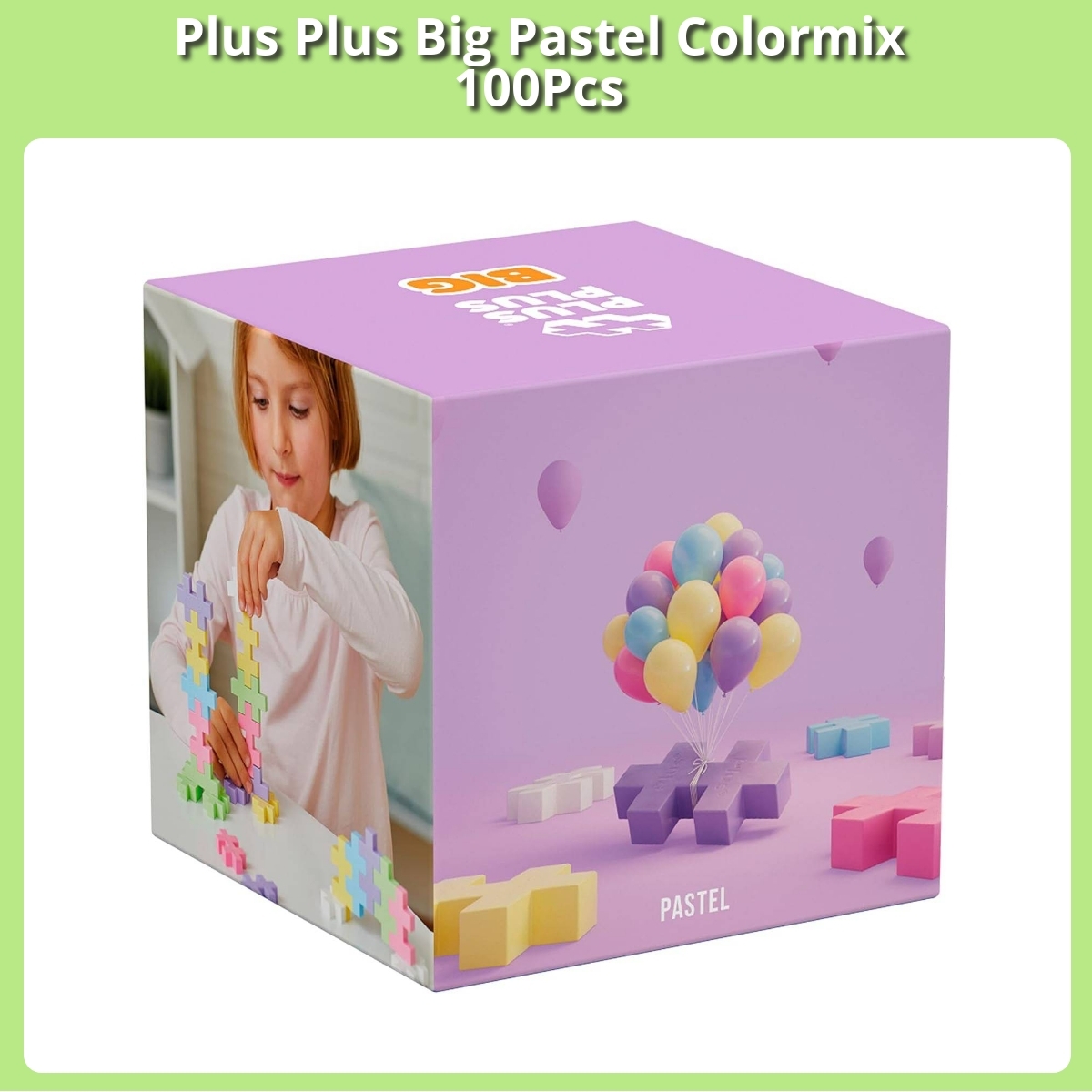 Anmeldelse af Plus Plus Big Pastel Colormix 100Pcs