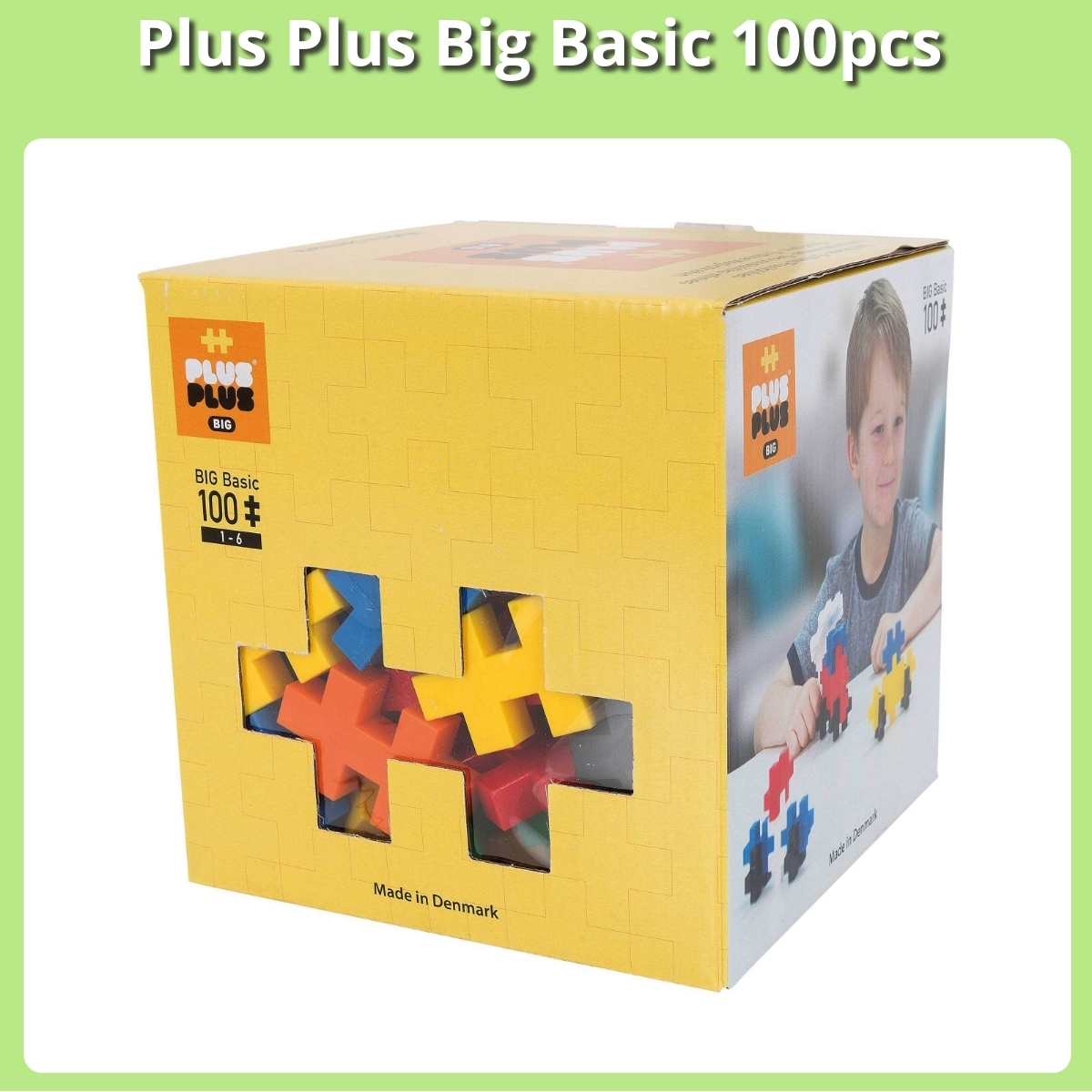 Anmeldelse af Plus Plus Big Basic 100pcs