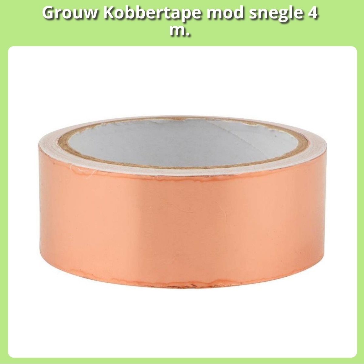 Anmeldelse af Grouw Kobbertape mod snegle 4 m.