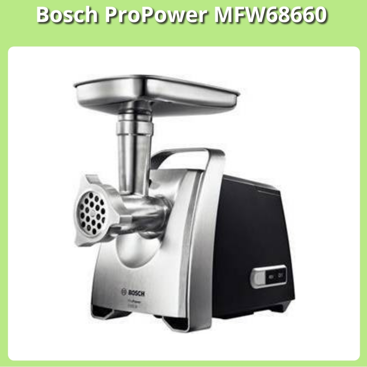 Anmeldelse af Bosch ProPower MFW68660