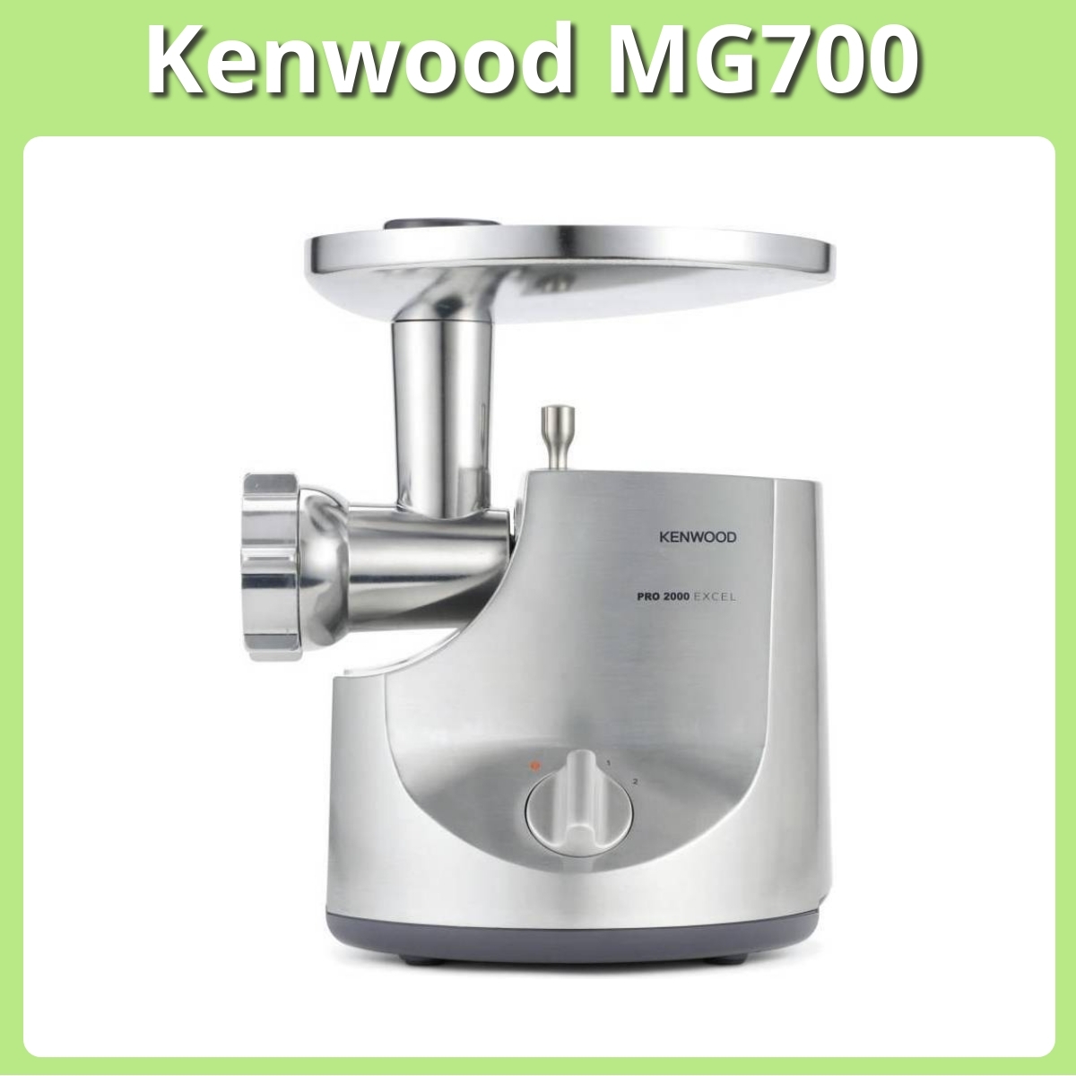 Anmeldelse af Kenwood MG700