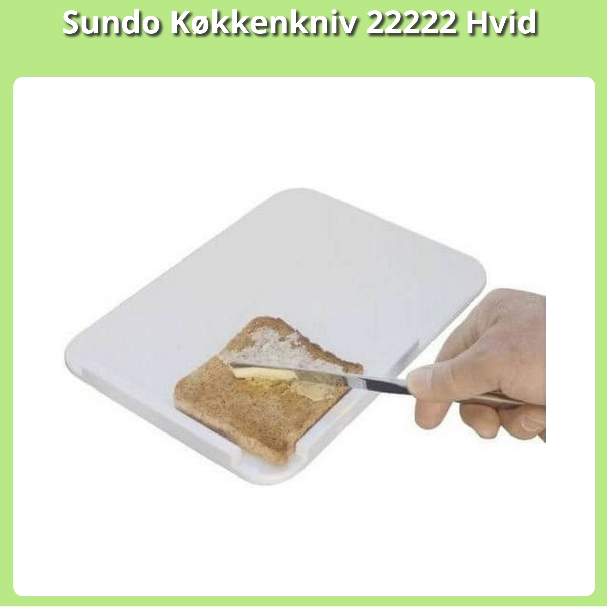 Anmeldelse af Sundo Køkkenkniv 22222 Hvid